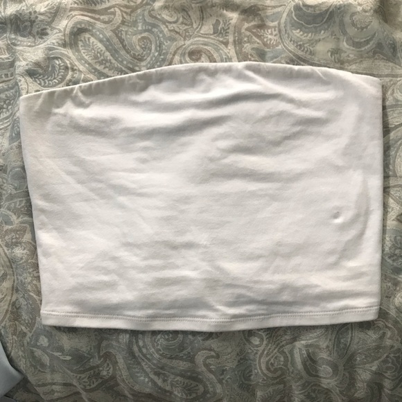 Garage Tops - white tube top